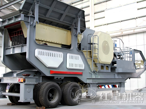 移動式青石制砂機(jī) 移動式青石制砂機(jī)