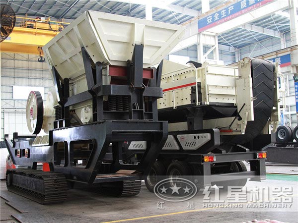 移動制砂機(jī)實拍圖
