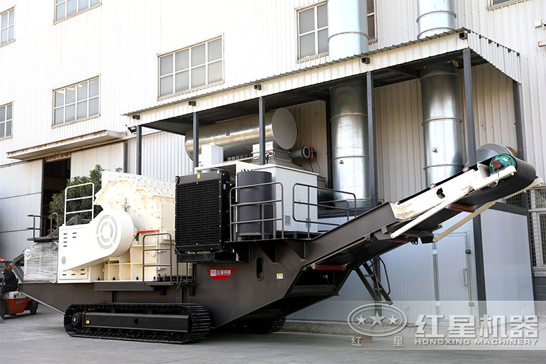 履帶式新型移動(dòng)細(xì)碎制砂機(jī) 履帶式新型移動(dòng)細(xì)碎制砂機(jī)