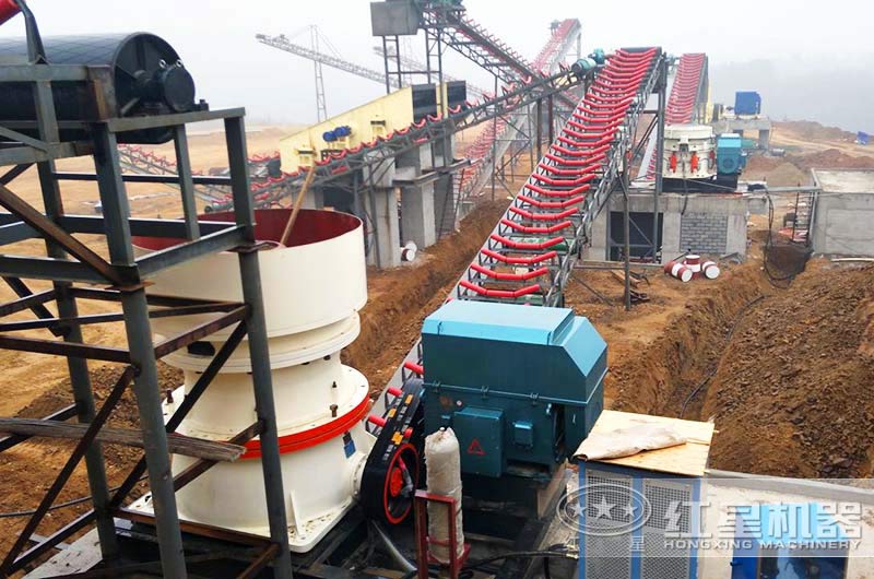 圓錐破生產(chǎn)現(xiàn)場應(yīng)用實(shí)例 圓錐破生產(chǎn)現(xiàn)場應(yīng)用實(shí)例