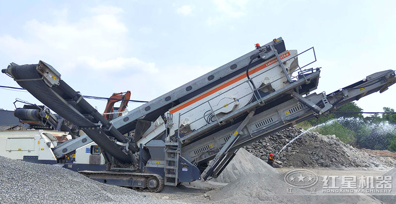 流動碎沙機現(xiàn)場 流動碎沙機現(xiàn)場