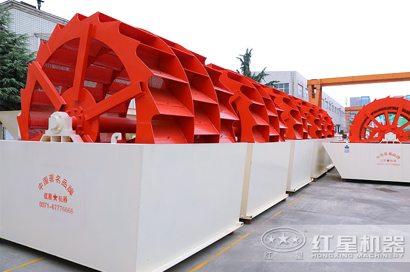 時(shí)產(chǎn)160噸洗沙機(jī)型號(hào)有哪些？搭配脫水篩減少細(xì)沙流失