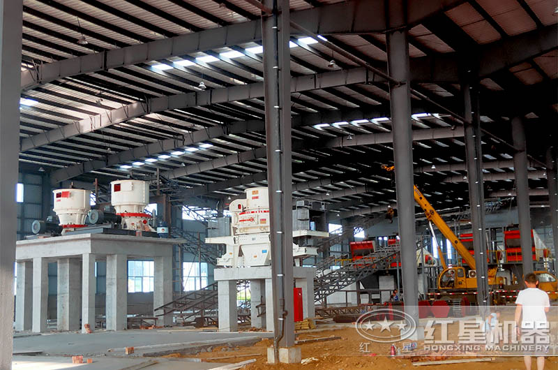 制砂機(jī)作業(yè)現(xiàn)場(chǎng) 制砂機(jī)作業(yè)現(xiàn)場(chǎng)